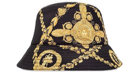 men versace bucket hat.